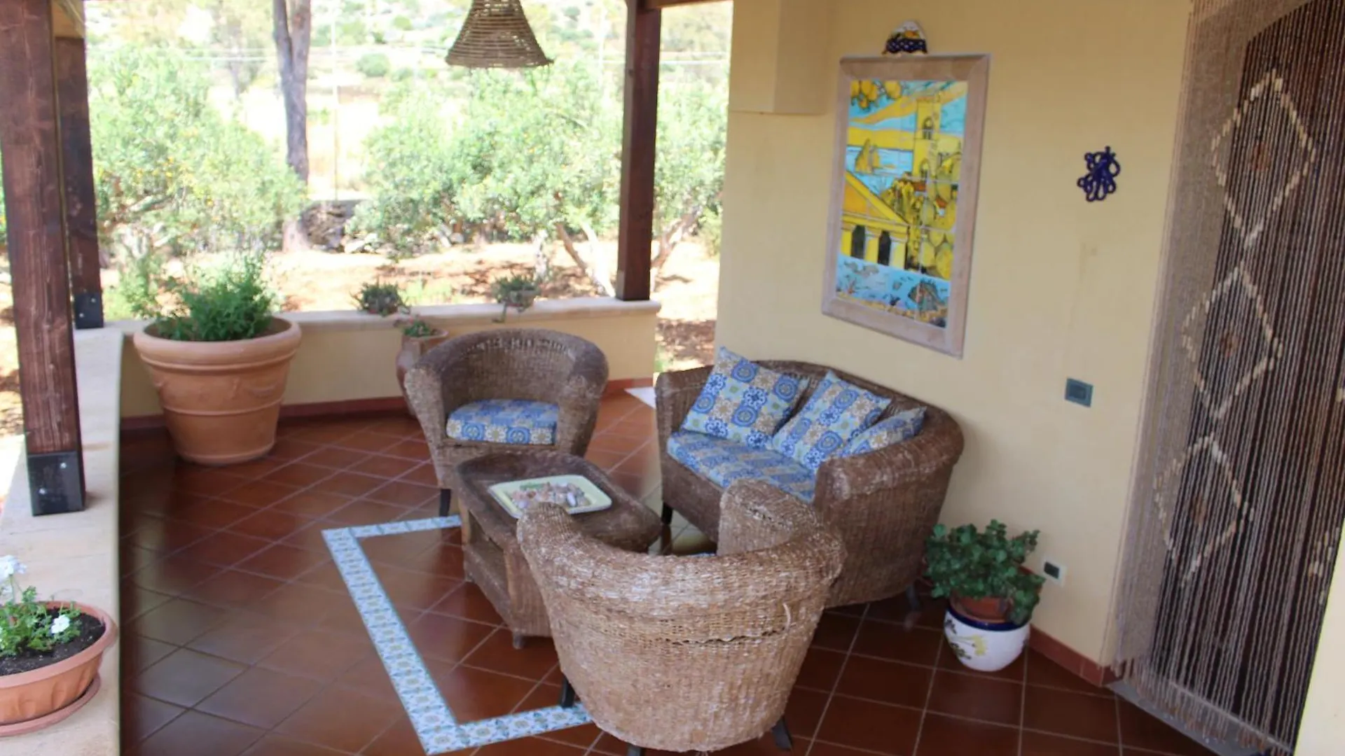 Сasa de vacaciones Villa Mediterraneo Castelluzzo Italia